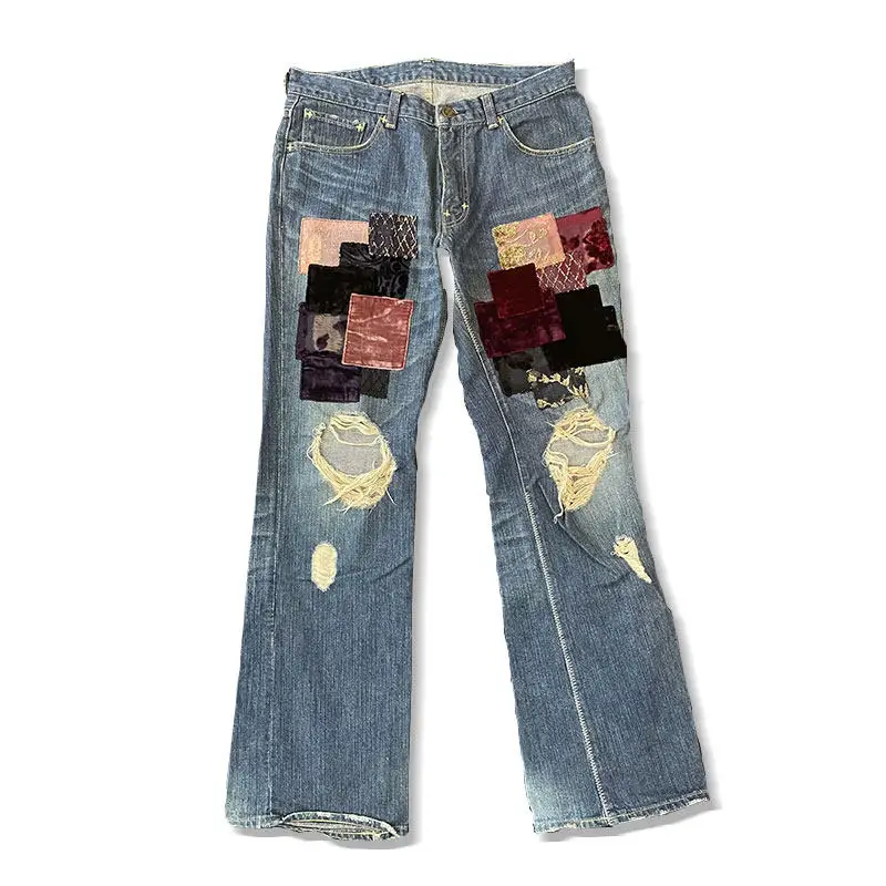 Number (N) ine 03AW corduroy sticker jeans
Number (N) ine 03AW corduroy sticker jeans