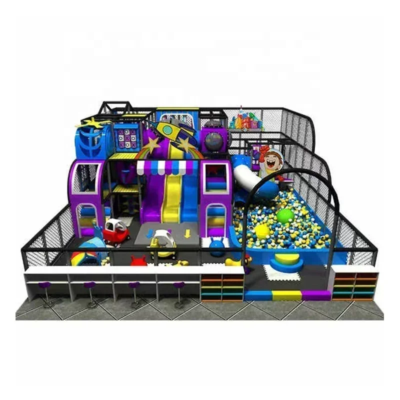 Playground equipment Candy Indoor climbing wall Children's playroom Ball pit slide Soft games Hot sales
Playground equipment Candy Indoor climbing wall Children's playroom Ball pit slide Soft games Hot sales