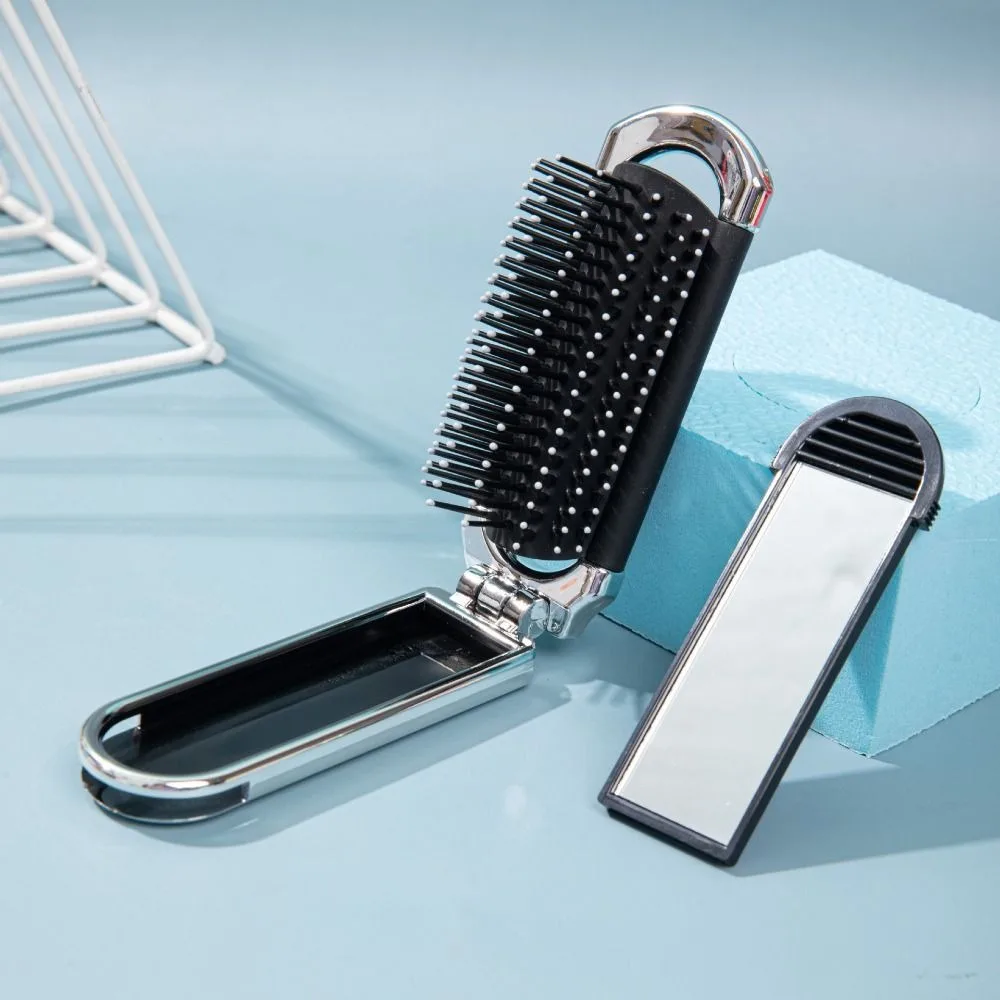 Mini Folding Hair Brush Head Massage Pocket 2 in 1 Air Cushion Comb With Mirror Portable Travel Hairbrush Women
Mini Folding Hair Brush Head Massage Pocket 2 in 1 Air Cushion Comb With Mirror Portable Travel Hairbrush Women