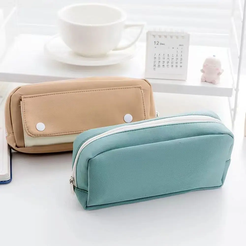Large Capacity Student Pencil Case INS Morandi Color Simple Pencil Pouch Flip Style Canvas Gel Pen Organizer School Supplies
Large Capacity Student Pencil Case INS Morandi Color Simple Pencil Pouch Flip Style Canvas Gel Pen Organizer School Supplies