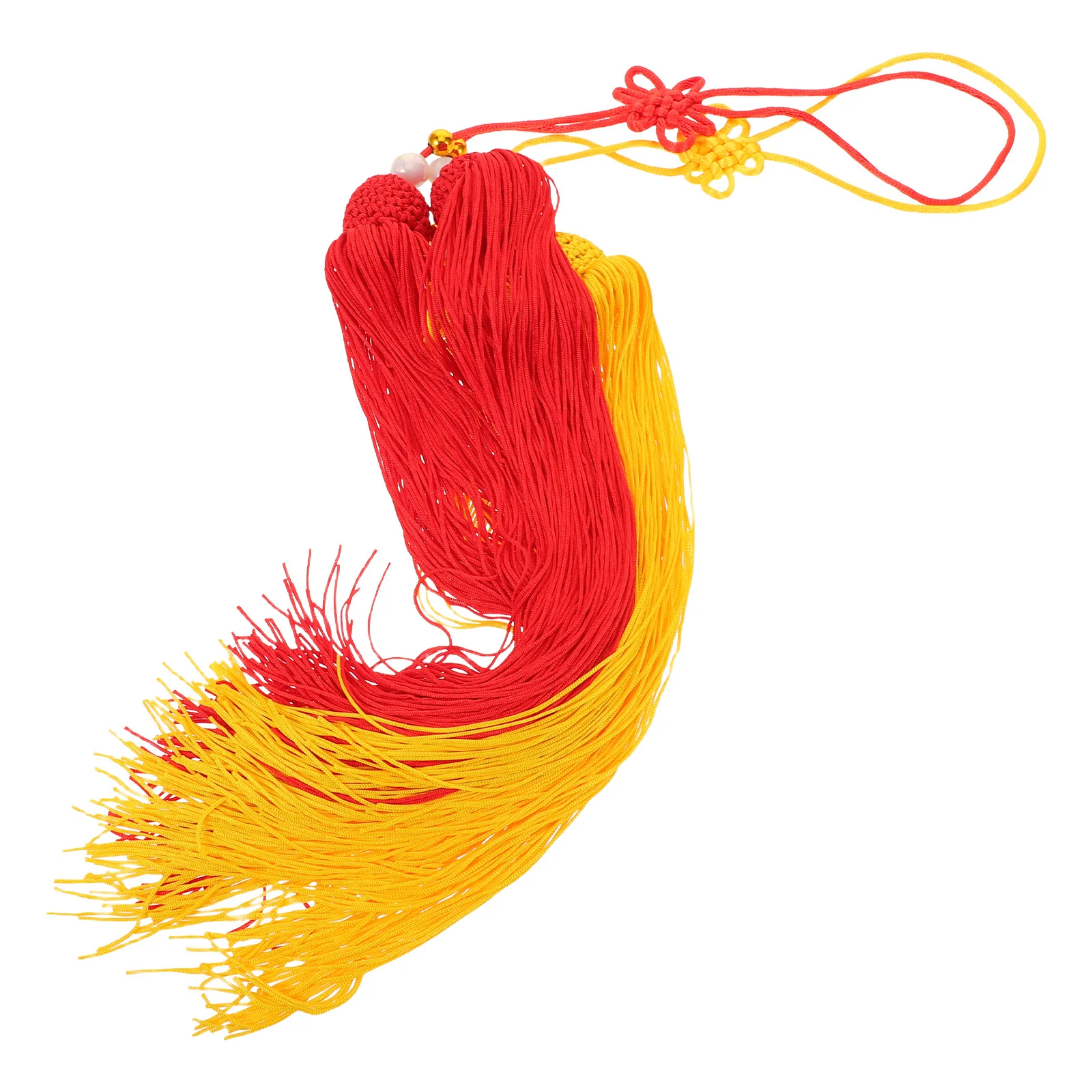 6Pcs Handmade Chinese Knot Tassel Pendant Red Golden 23.6 in Hanging Charms Lunar New Year Decoration Good Luck Ornament
6Pcs Handmade Chinese Knot Tassel Pendant Red Golden 23.6 in Hanging Charms Lunar New Year Decoration Good Luck Ornament