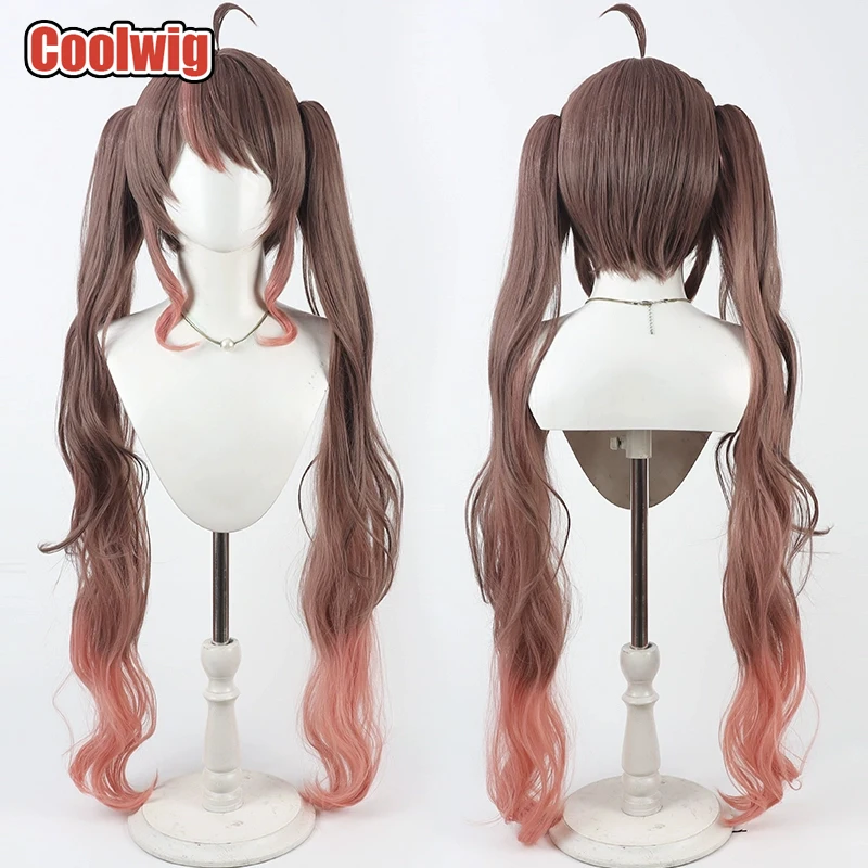 Coolwig Synthetic Hair Natsuiro Matsuri Cosplay Wigs Virtual YouTuber 90cm Long Wavy Brown Mixed Red Ponytail Wig Heat Resistant
Coolwig Synthetic Hair Natsuiro Matsuri Cosplay Wigs Virtual YouTuber 90cm Long Wavy Brown Mixed Red Ponytail Wig Heat Resistant