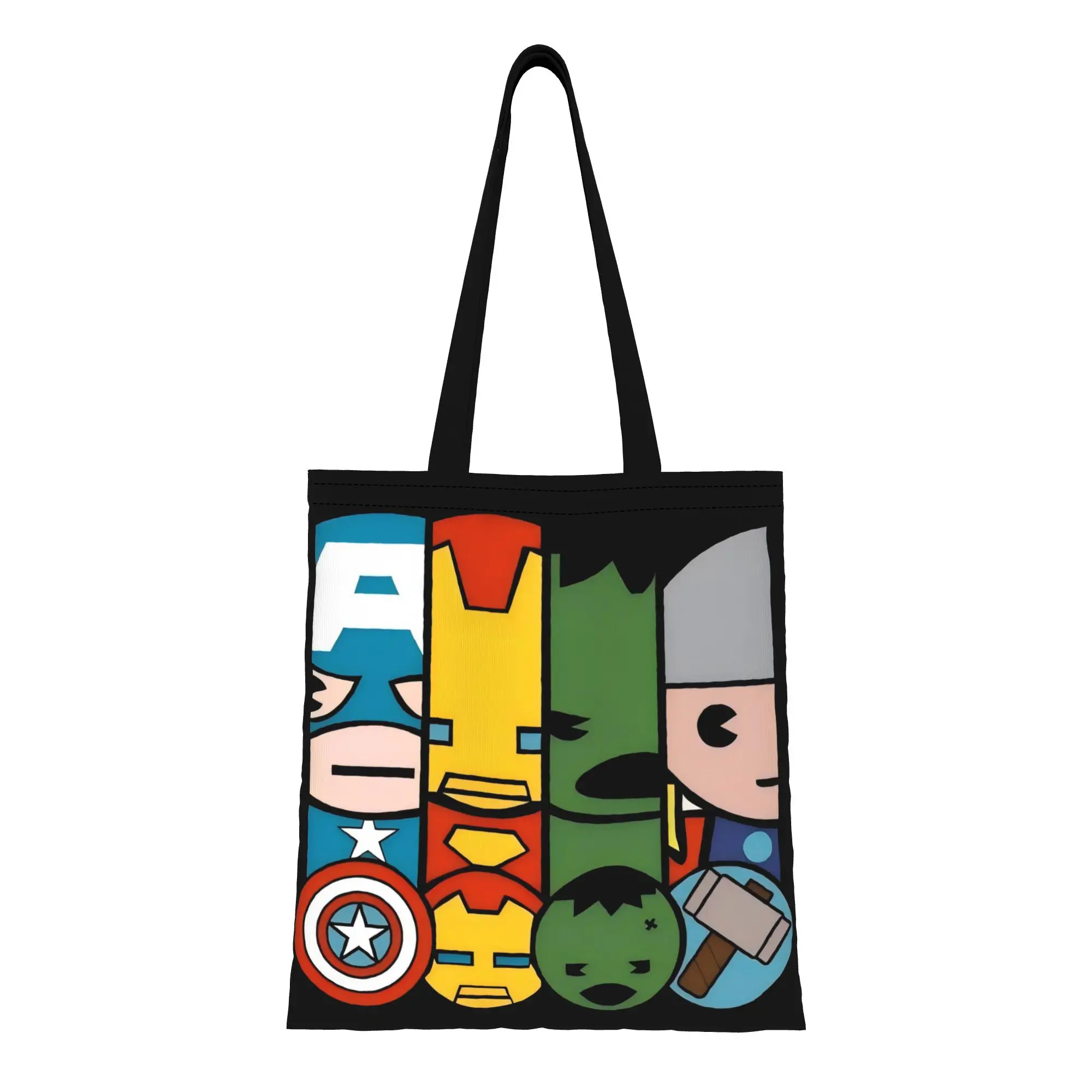 Q Version Avengers Heroes Marvel Canvas Tote Bag Perfect for Grocery Women's Top-Handle Bags
Q Version Avengers Heroes Marvel Canvas Tote Bag Perfect for Grocery Women's Top-Handle Bags