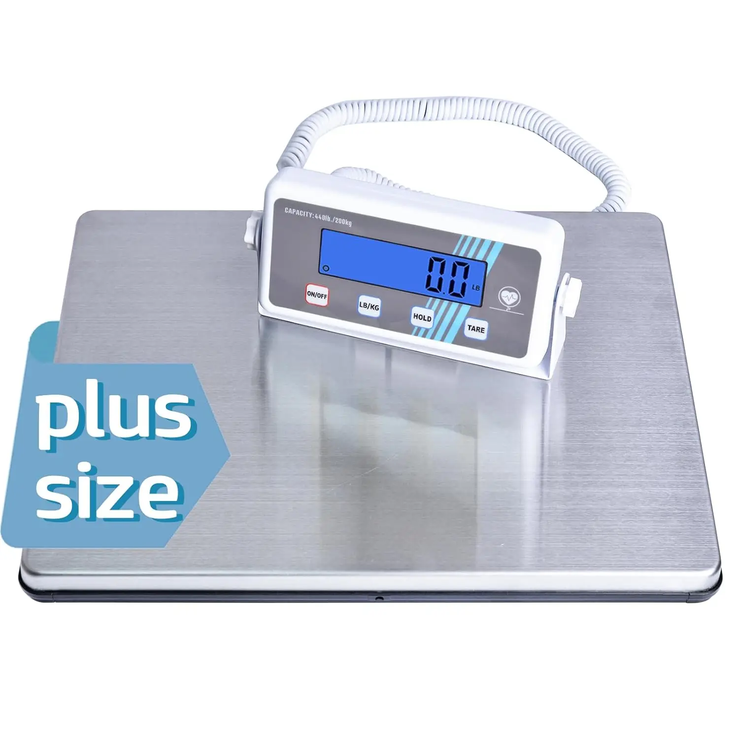 Extra Wide Digital Body Weight Scale, 440 lb/200 kg Capacity, High Accuracy, Portable for Home Gym Office
Extra Wide Digital Body Weight Scale, 440 lb/200 kg Capacity, High Accuracy, Portable for Home Gym Office