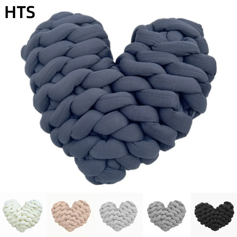 Heart Pillow Knots Cushion Love Shape Solid Color Stuffed Plush Toy Pet Cushion Decorative Throw Sofa Chair Decorate Gift
Heart Pillow Knots Cushion Love Shape Solid Color Stuffed Plush Toy Pet Cushion Decorative Throw Sofa Chair Decorate Gift