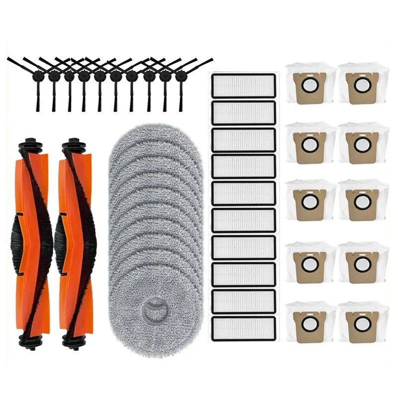 For Dreame Bot L20 Ultra Robot Vacuums Hepa Filter Mop Cloths Rag Dust Bag Spare Parts
For Dreame Bot L20 Ultra Robot Vacuums Hepa Filter Mop Cloths Rag Dust Bag Spare Parts