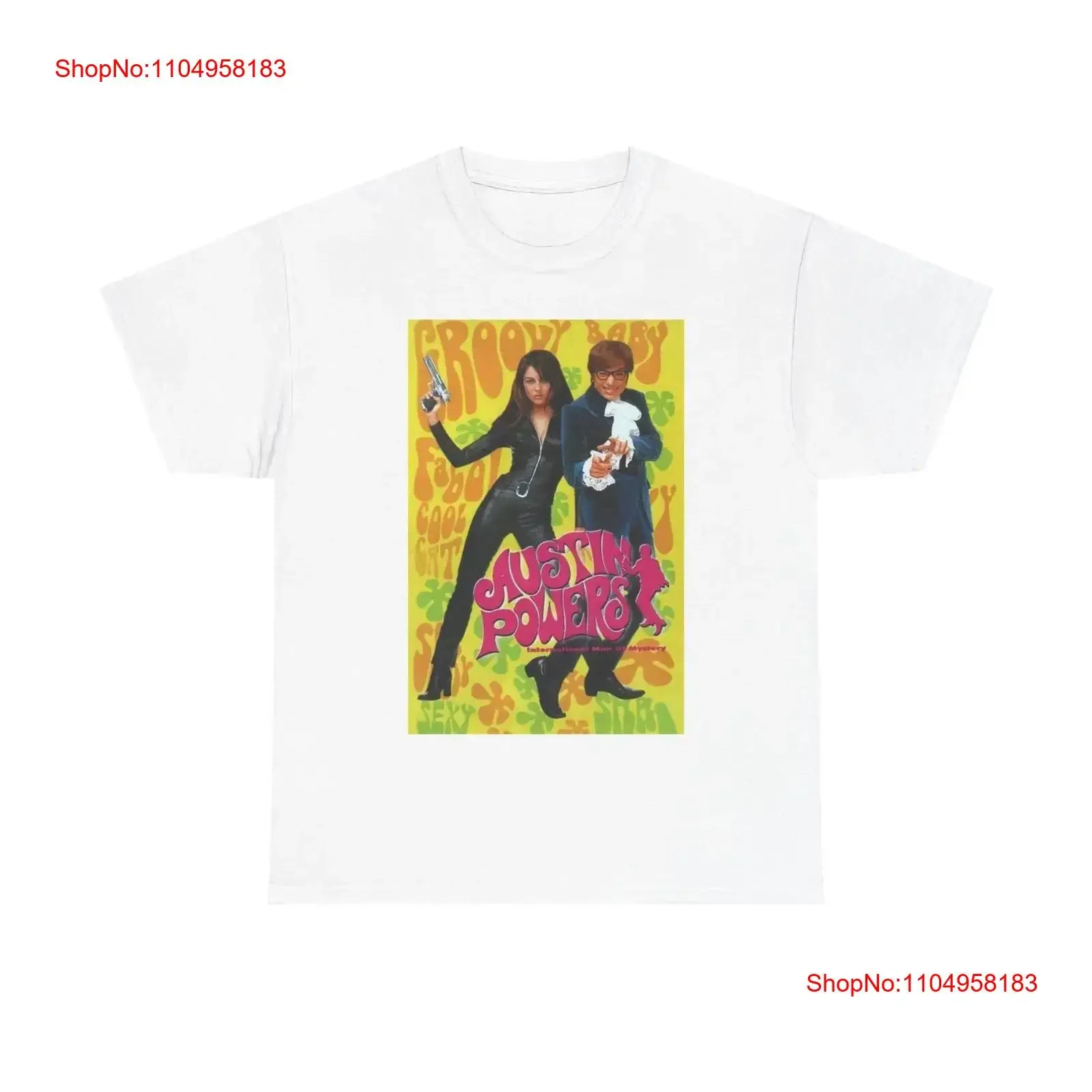 Футболка Austin Powers Groovy Baby, винтажный плакат, плотный хлопок, винтажная стираная, слегка графическая, унисекс, стильная, повседневная, растянутая
Футболка Austin Powers Groovy Baby, винтажный плакат, плотный хлопок, винтажная стираная, слегка графическая, унисекс, стильная, повседневная, растянутая