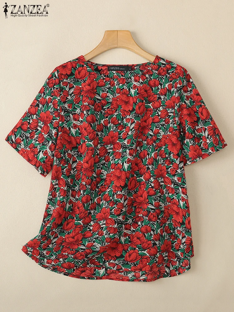 ZANZEA Daily Loose Blusas Mujer Half Sleeves O-neck Ditsy Floral Bohemian Blouses Women Casual 2025 Summer Elegant Smock Tops
ZANZEA Daily Loose Blusas Mujer Half Sleeves O-neck Ditsy Floral Bohemian Blouses Women Casual 2025 Summer Elegant Smock Tops