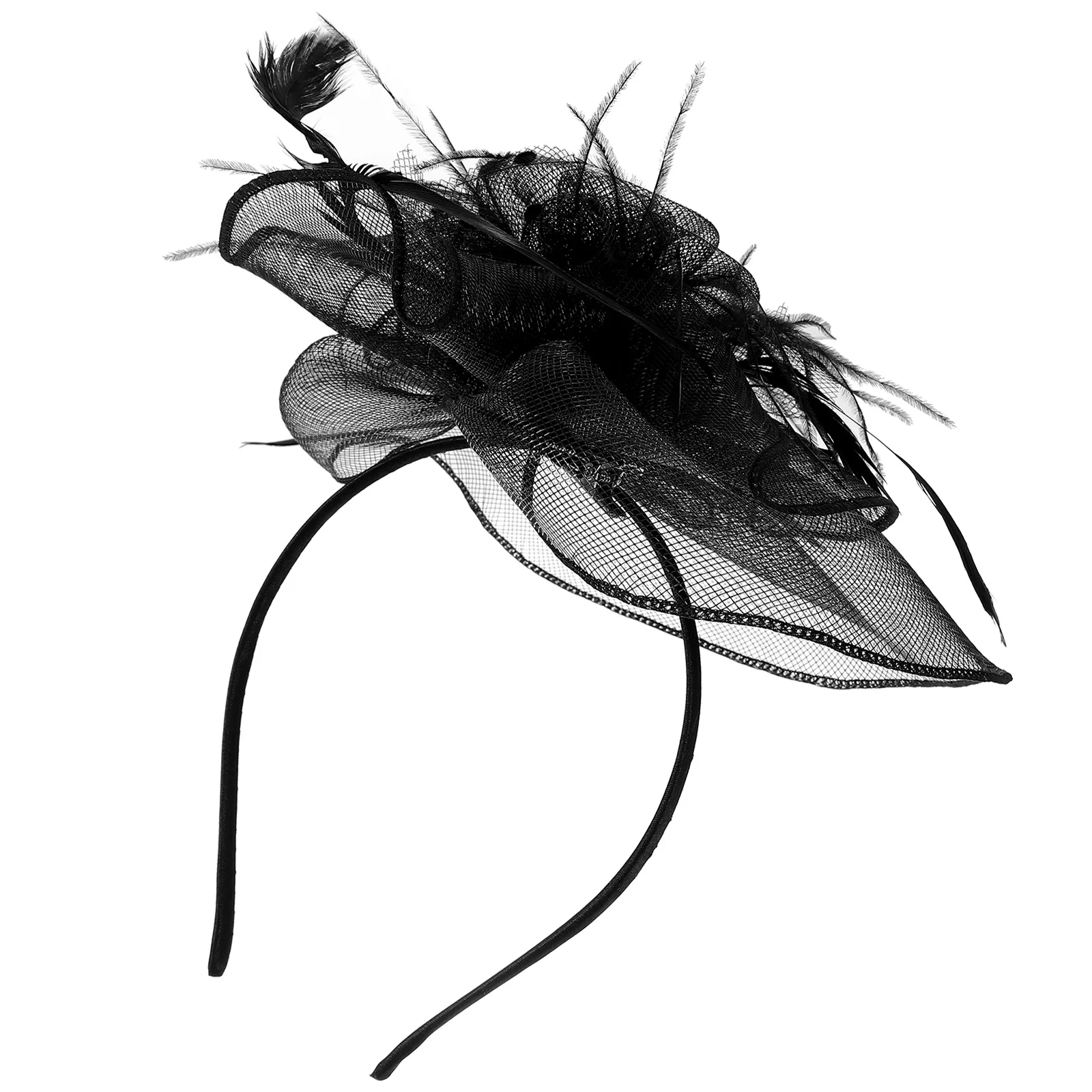 Retro Veil Hair Accessories Black Mesh Plume Headband Fascinator Wedding Bridal Hair Decor Vintage Style Small Hat
Retro Veil Hair Accessories Black Mesh Plume Headband Fascinator Wedding Bridal Hair Decor Vintage Style Small Hat