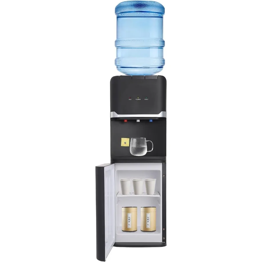 5L/1.32 Gal Top Loading Water Dispenser with Three Temperature Settings for Home and Office Use: Hot Cold and Warm Water Dispen
5L/1.32 Gal Top Loading Water Dispenser with Three Temperature Settings for Home and Office Use: Hot Cold and Warm Water Dispen