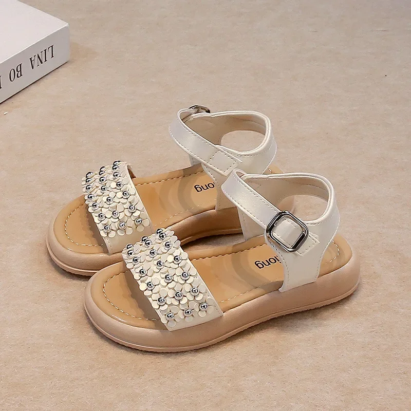 Children's Open Toed Sandals 2025 Summer New Girls' Flower Princess Shoes Fashion Soft Sole Anti Slip Baby Casual Beach Shoes
Children's Open Toed Sandals 2025 Summer New Girls' Flower Princess Shoes Fashion Soft Sole Anti Slip Baby Casual Beach Shoes