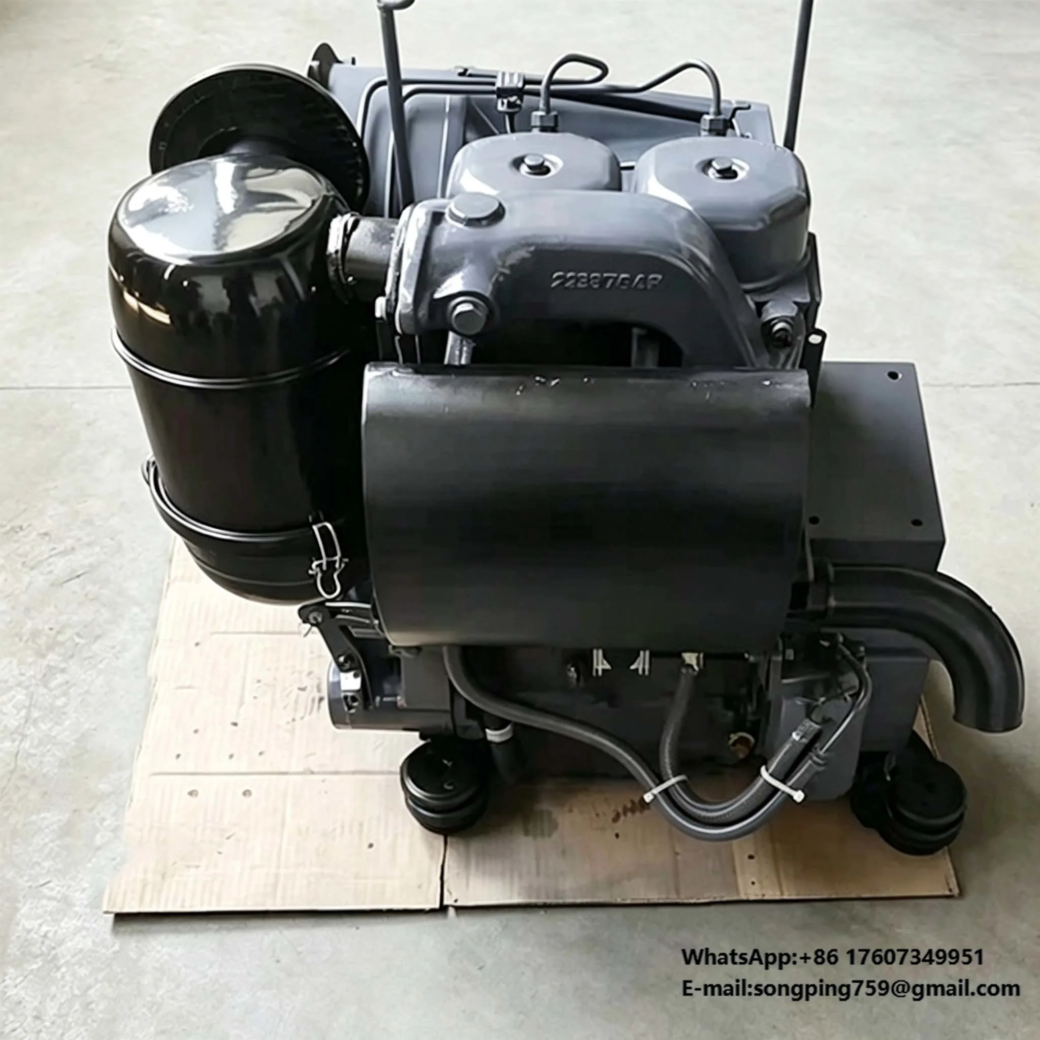 F2L511 for Deutz Air Cooling 2 Cylinder 4 Stroke Diesel Engine Assmbly 12kw 17kw 21kw 16hp 22hp 29hp 1500-2500rpm
F2L511 for Deutz Air Cooling 2 Cylinder 4 Stroke Diesel Engine Assmbly 12kw 17kw 21kw 16hp 22hp 29hp 1500-2500rpm