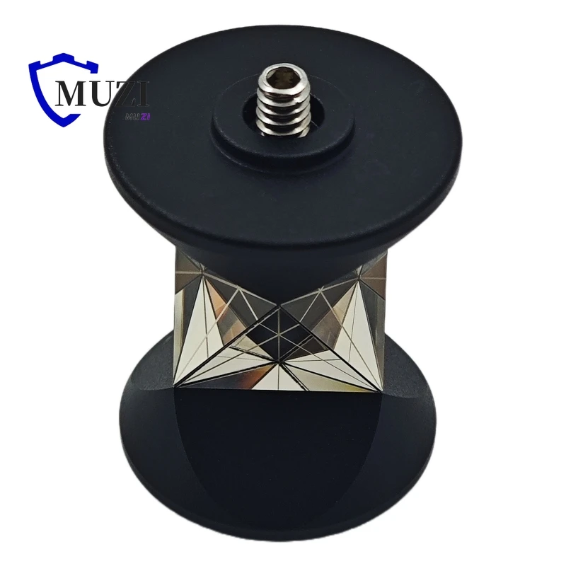GRZ101S 360° Mini Reflective Prism, 1/4" Thread Silver-Coated Reflector Prism Compatible with Leica Total Station for Surveying
GRZ101S 360° Mini Reflective Prism, 1/4" Thread Silver-Coated Reflector Prism Compatible with Leica Total Station for Surveying
