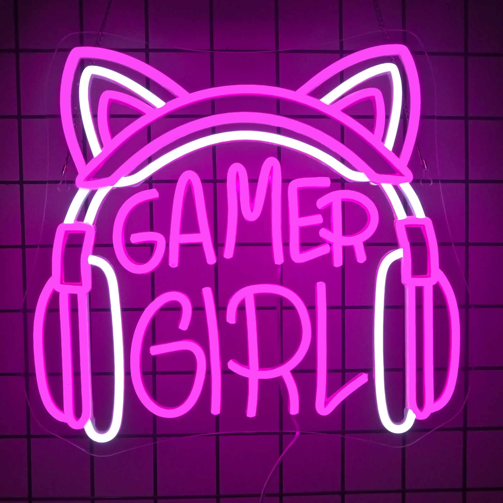 Неоновая вывеска Gamer Girl Cat Наушники с питанием от USB Игровые наушники Знак для игровой комнаты Спальни и кошачьих ушей Girl Man Caves
Неоновая вывеска Gamer Girl Cat Наушники с питанием от USB Игровые наушники Знак для игровой комнаты Спальни и кошачьих ушей Girl Man Caves