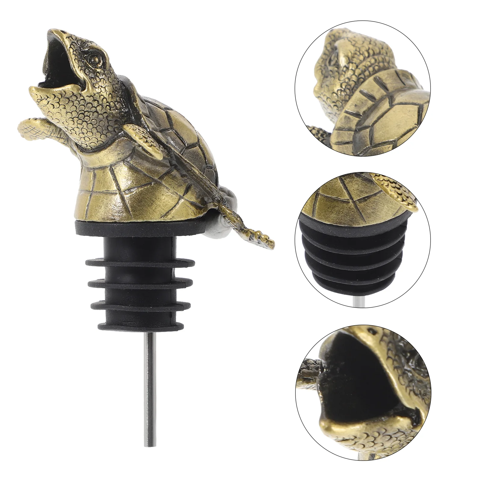 Creative Fresh-keeping Stopper Oil Spouts Pourer Animals Bottle Pourers The Seal Olive
Creative Fresh-keeping Stopper Oil Spouts Pourer Animals Bottle Pourers The Seal Olive