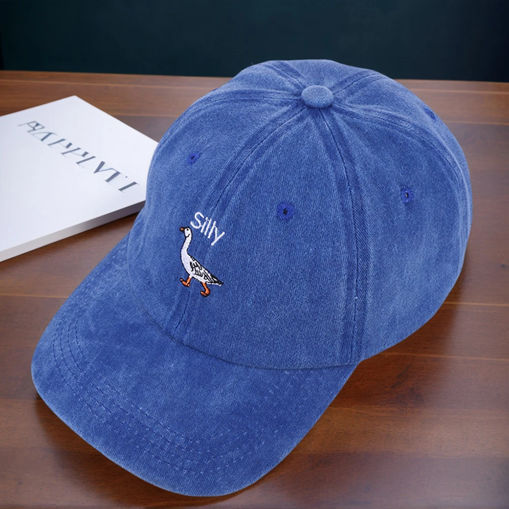 Embroidered Silly Goose Baseball Cap Golf Dad Hat Vintage Adjustable Humorous Baseball Hat Outdoor Camping Hat for Men and Women
Embroidered Silly Goose Baseball Cap Golf Dad Hat Vintage Adjustable Humorous Baseball Hat Outdoor Camping Hat for Men and Women