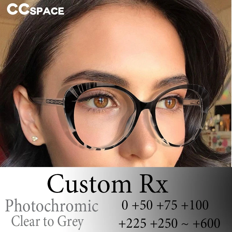 P49824 Round Photochromic Reading Glasses Computer Custom Prescription to Any Diopter
P49824 Round Photochromic Reading Glasses Computer Custom Prescription to Any Diopter