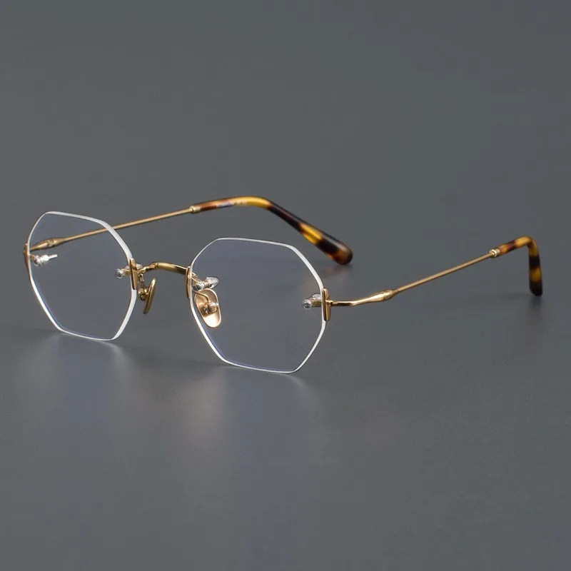 Ultra-light Titanium Glasses Frames ZY009 Women Reading Eyewear Anti Blue Light Men Rimless Spectacle Oculos De Grau Frameless
Ultra-light Titanium Glasses Frames ZY009 Women Reading Eyewear Anti Blue Light Men Rimless Spectacle Oculos De Grau Frameless