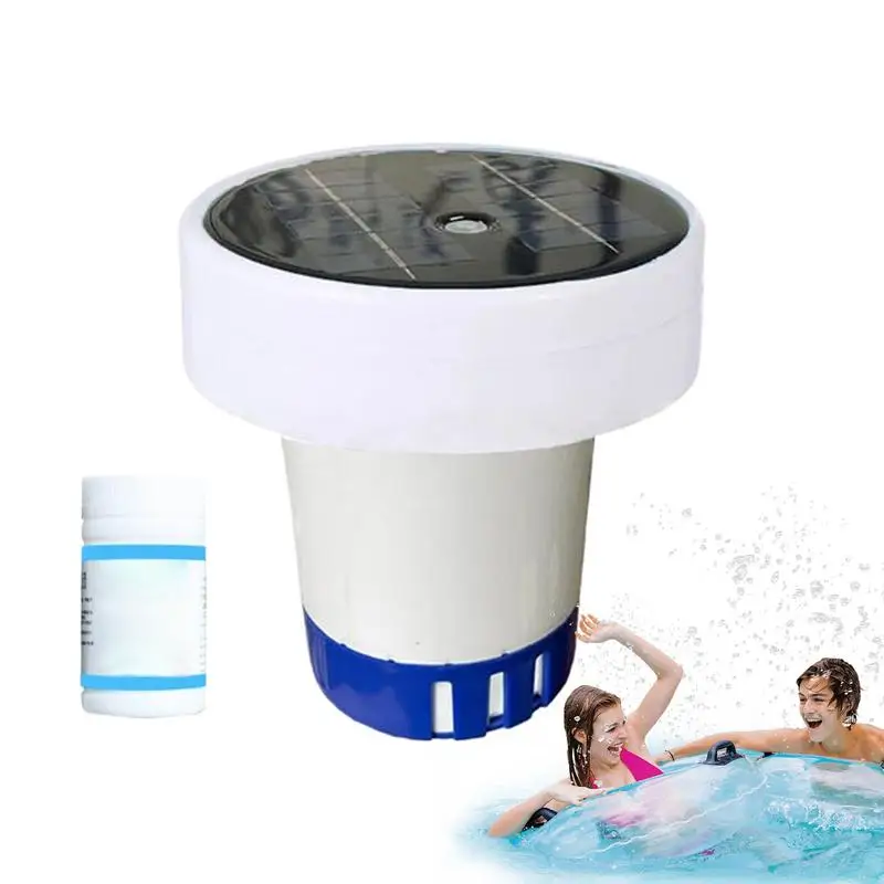 Chlorine Tablet Floater Solar Floating Chlorine Dispenser Pond Tablet Holder Easy Opening Holder Cleaning Supplies Adjustable
Chlorine Tablet Floater Solar Floating Chlorine Dispenser Pond Tablet Holder Easy Opening Holder Cleaning Supplies Adjustable