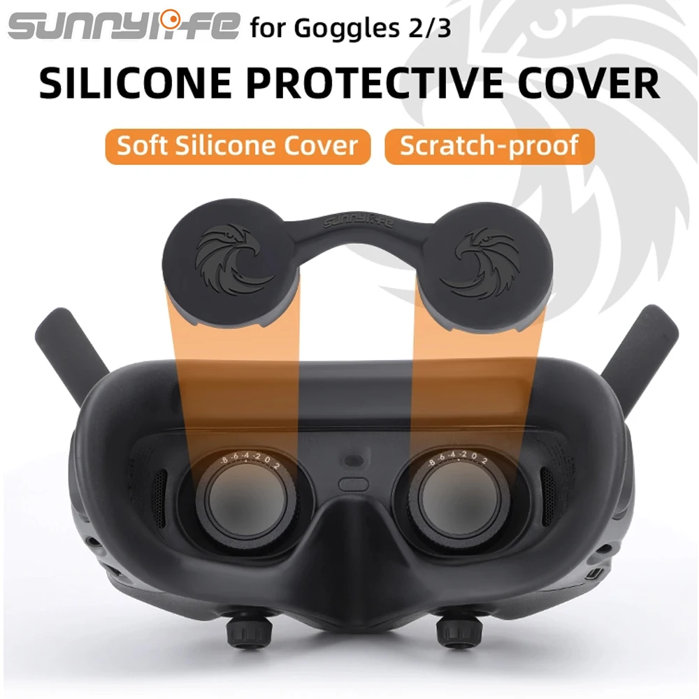 Sunnylife Silicone Lens Protector for DJI Goggles 3/2 & Avata 2/1 - VR Glasses Dust-Proof Cover Set | Anti-Scratch Lens Cap
Sunnylife Silicone Lens Protector for DJI Goggles 3/2 & Avata 2/1 - VR Glasses Dust-Proof Cover Set | Anti-Scratch Lens Cap