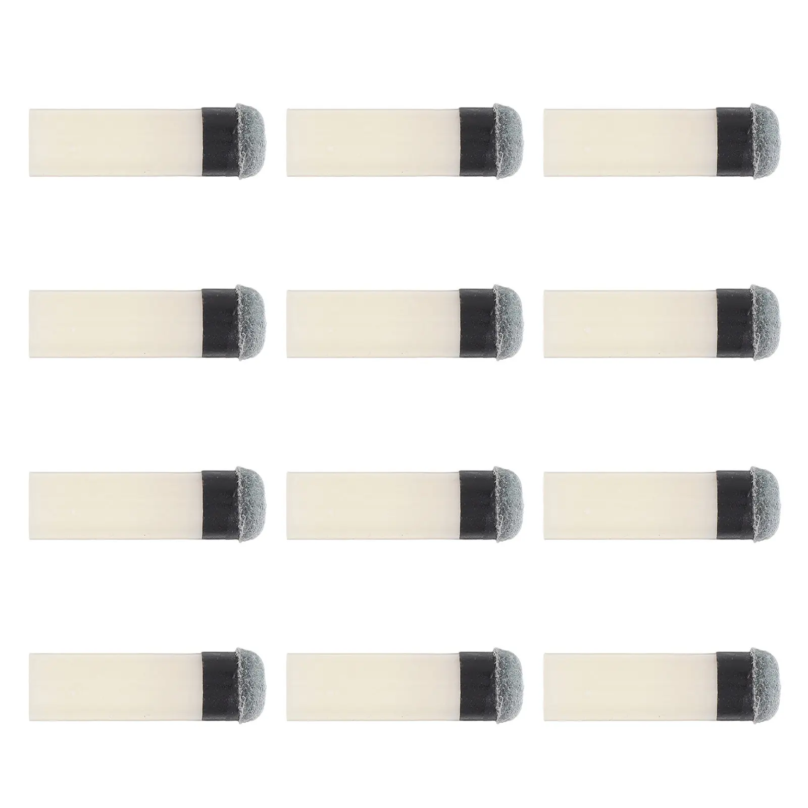 12Pcs Professional Billiard Pool Cue Tips 12Mm Screw on Replacement Tips for Accurate Control Long-Lasting Wear-Resistant
12Pcs Professional Billiard Pool Cue Tips 12Mm Screw on Replacement Tips for Accurate Control Long-Lasting Wear-Resistant