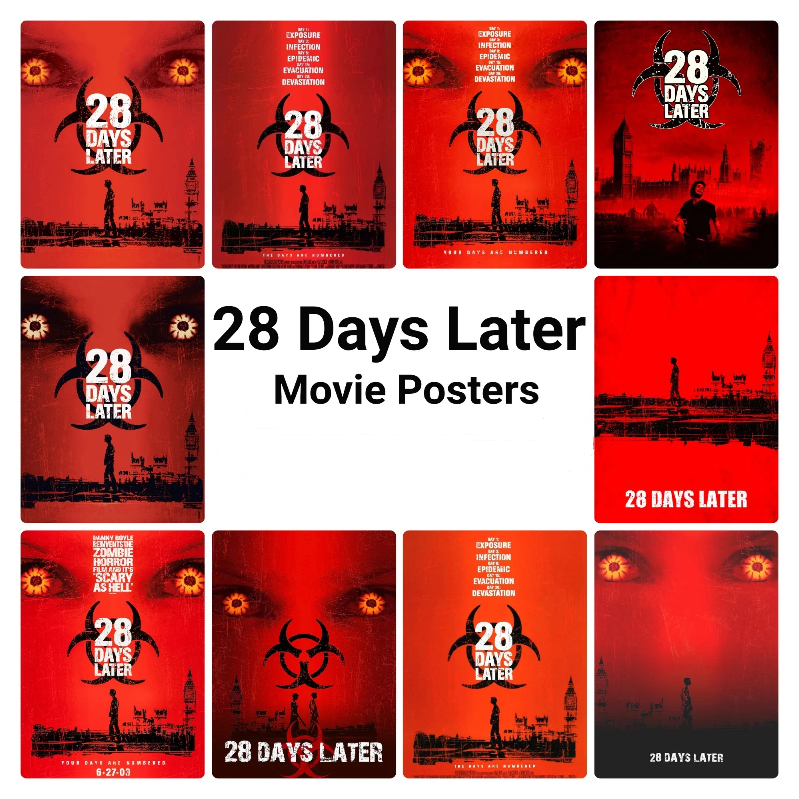 28 Days Later (2002) Movie,Art Picture Print Silk Poster Home Wall Decor
28 Days Later (2002) Movie,Art Picture Print Silk Poster Home Wall Decor