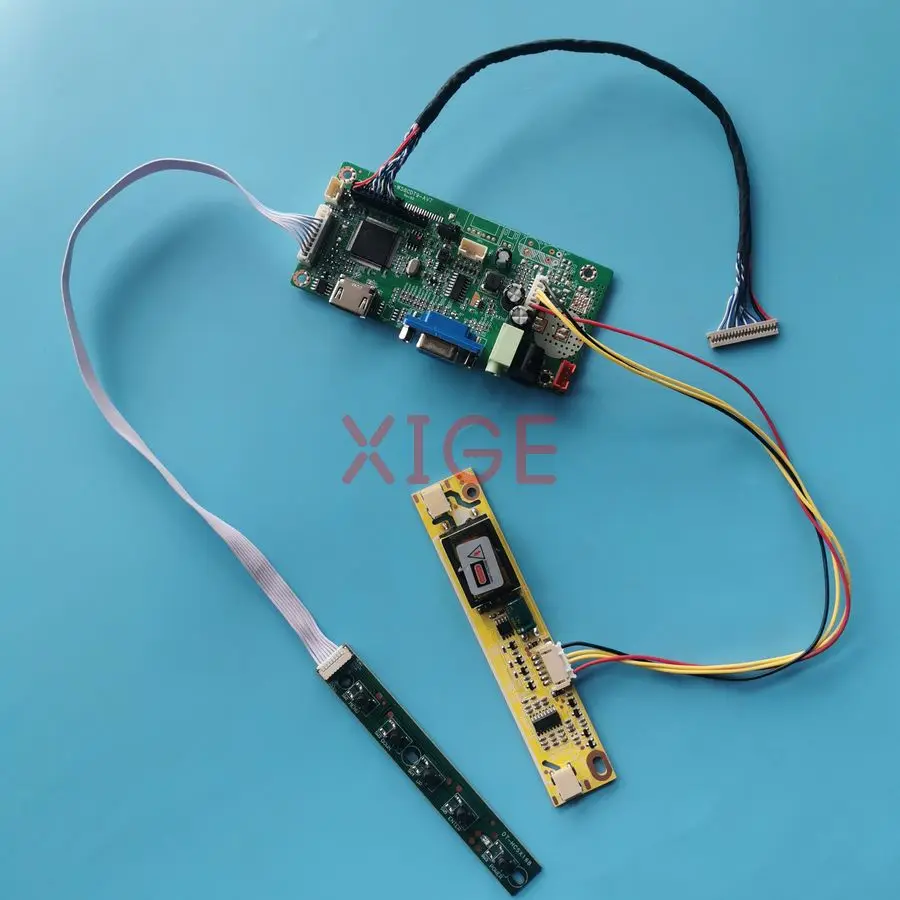 For HSD150MX17 QD15XL13 HSD150MX15 HSD150MX14 LCD Display Controller Board Kit DIY 1024x768 1024*768 2-CCFL HDMI+VGA LVDS 20-Pin
For HSD150MX17 QD15XL13 HSD150MX15 HSD150MX14 LCD Display Controller Board Kit DIY 1024x768 1024*768 2-CCFL HDMI+VGA LVDS 20-Pin