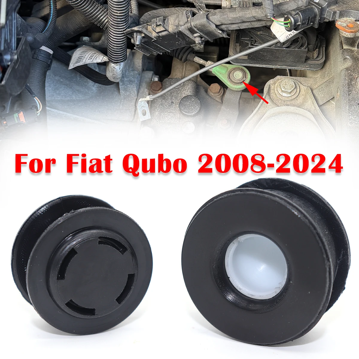 Manual Gearbox Shift Cable Linkage Control Bushing Gear Shifter Lever Selector End Rod Connect For Fiat Qubo 2008 2009 2010-2024
Manual Gearbox Shift Cable Linkage Control Bushing Gear Shifter Lever Selector End Rod Connect For Fiat Qubo 2008 2009 2010-2024