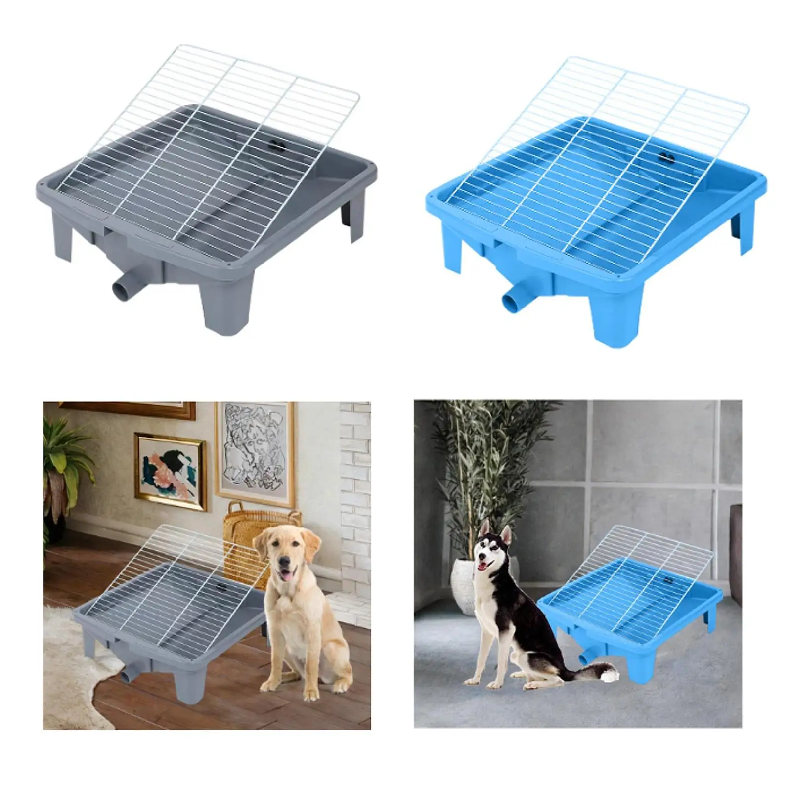 Dog Toilet Tray with Anti Slip Mats Detachable Dog Potty Pan for Indoor Outdoor Small and Medium Dogs Bunny Puppy Pets Supplies
Dog Toilet Tray with Anti Slip Mats Detachable Dog Potty Pan for Indoor Outdoor Small and Medium Dogs Bunny Puppy Pets Supplies