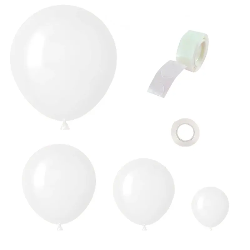 White Balloon Arch Kit White Latex Balloon Balloon Wreath Supplies-A50M
White Balloon Arch Kit White Latex Balloon Balloon Wreath Supplies-A50M