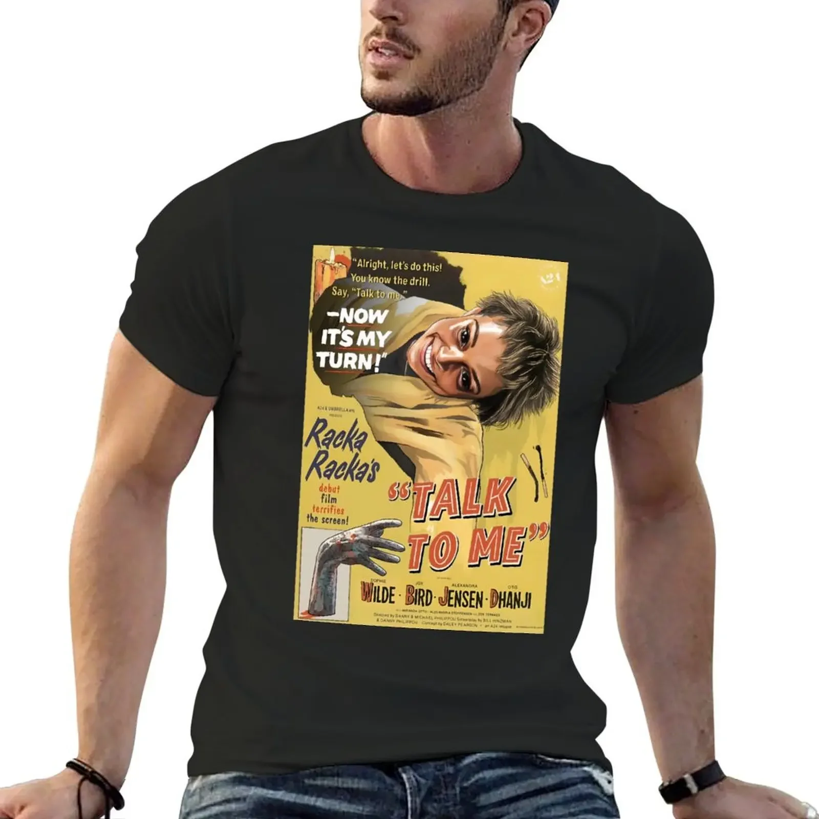 Talk To Me (2023) T-Shirt tops cute clothes customizeds Blouse shirts men graphic
Talk To Me (2023) T-Shirt tops cute clothes customizeds Blouse shirts men graphic