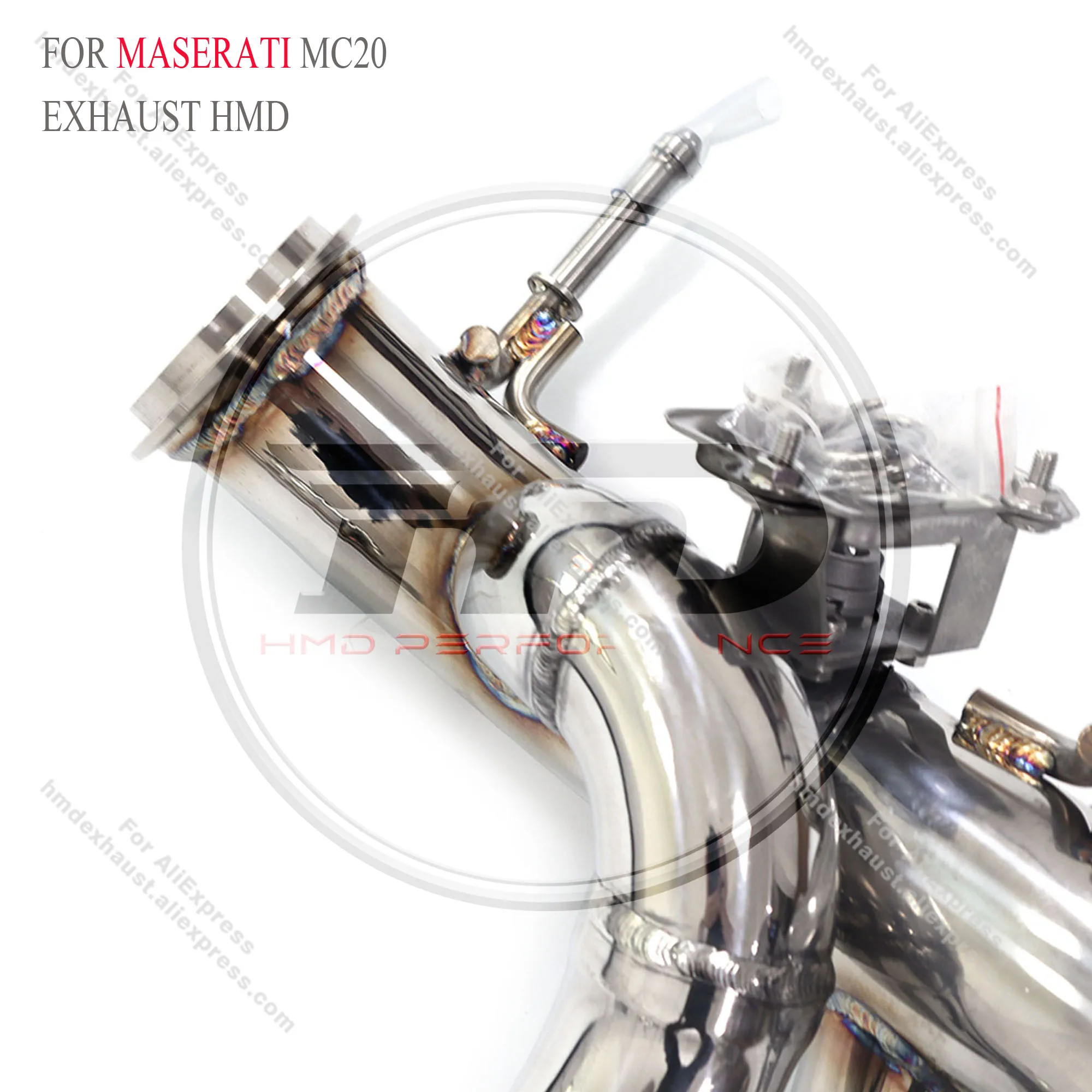 HMD Stainless Steel Exhaust System High Flow Performance Catback For Maserati MC20 OEM Valve
HMD Stainless Steel Exhaust System High Flow Performance Catback For Maserati MC20 OEM Valve
