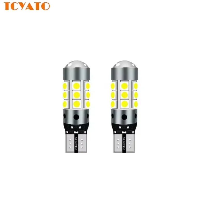 TCYATO Automotive led width indicator light T10, high-brightness 30, 30W, 5W, 27V, SMD license plate light 12-24v
TCYATO Automotive led width indicator light T10, high-brightness 30, 30W, 5W, 27V, SMD license plate light 12-24v