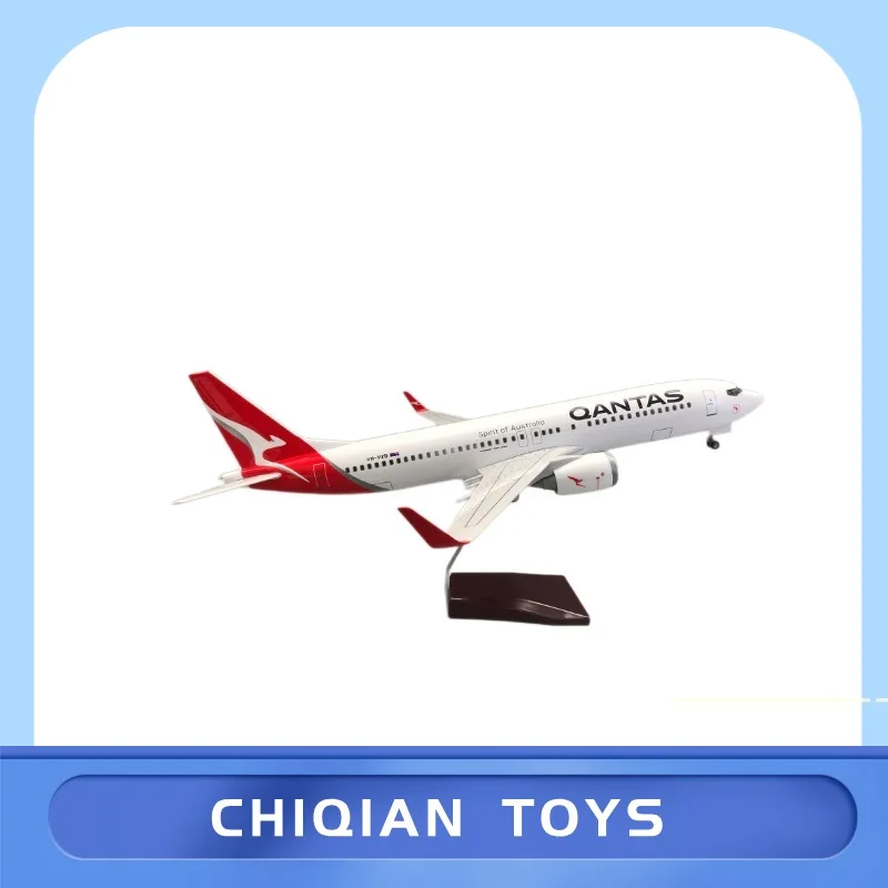 Qantas Airways Boeing 737 Airplane Model 47cm Simulation Static Aircraft With Led Lights With Wheels For Aviation Collectors
Qantas Airways Boeing 737 Airplane Model 47cm Simulation Static Aircraft With Led Lights With Wheels For Aviation Collectors