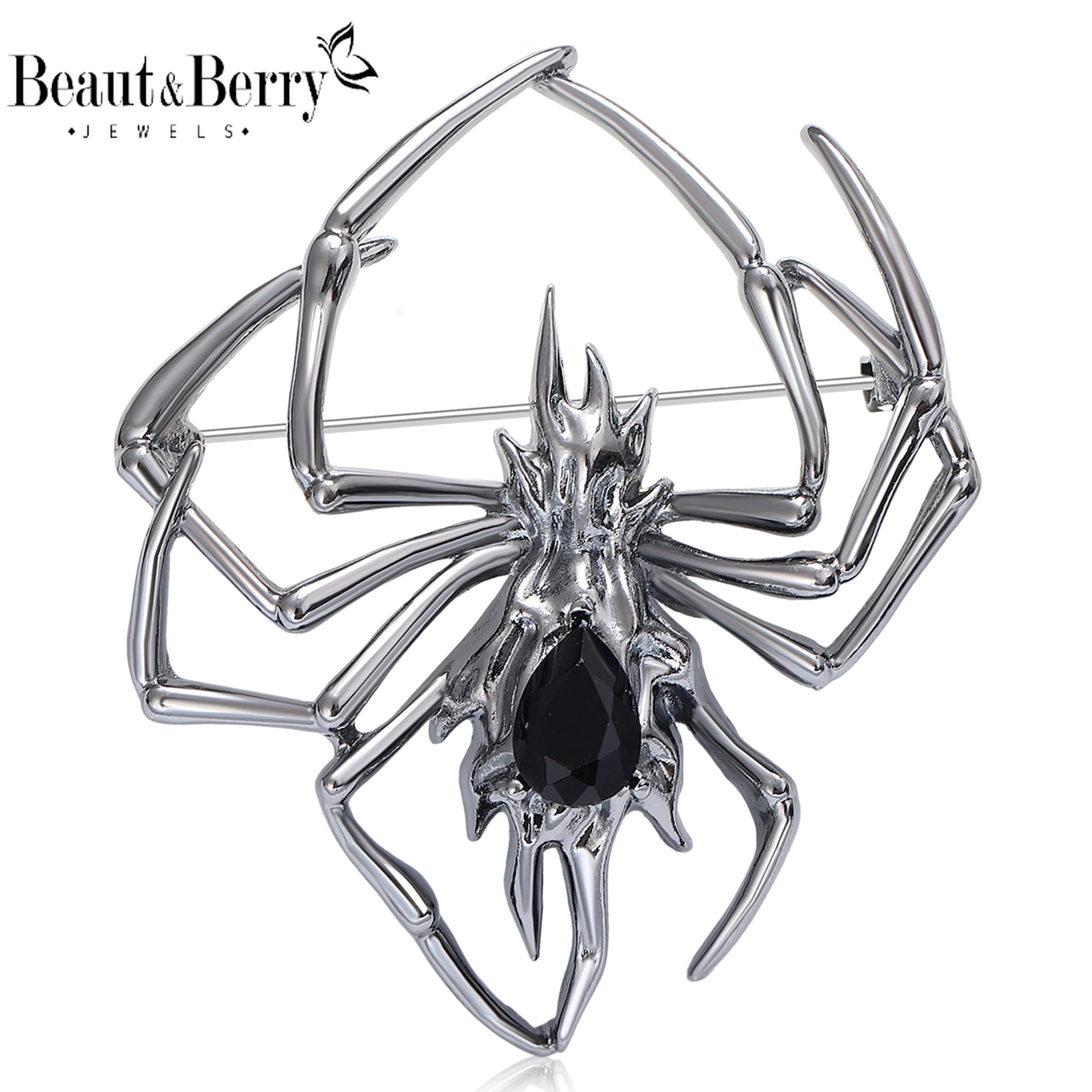 Beaut&Berry Halloween Crystal Spider Brooches for Women Unisex Insect Pins Casual Party Accessories New Gifts Friends Decoration 
Beaut&Berry Halloween Crystal Spider Brooches for Women Unisex Insect Pins Casual Party Accessories New Gifts Friends Decoration