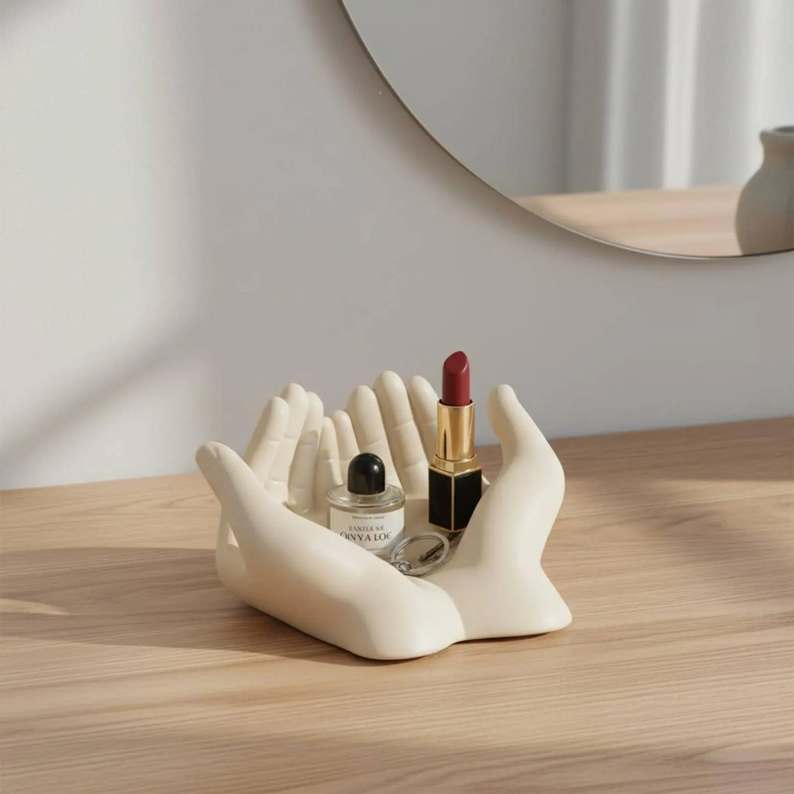 Cupped Hands Jewelry Dish Elegant Decor Hand Shaped Key Tray Cupped Hands Tray Artistic Elegance Sculptural Catchall Dish
Cupped Hands Jewelry Dish Elegant Decor Hand Shaped Key Tray Cupped Hands Tray Artistic Elegance Sculptural Catchall Dish