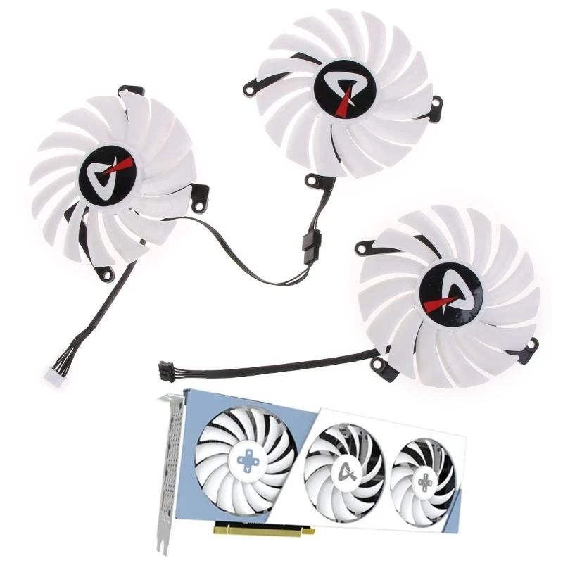 1/3Pieces 86mm CF12910S 4Pin Graphics Card Cooling Fan For AX GAMING/AX RTX3080ti 3080 LHR X3W VGA Video Card Coolers P9JB
1/3Pieces 86mm CF12910S 4Pin Graphics Card Cooling Fan For AX GAMING/AX RTX3080ti 3080 LHR X3W VGA Video Card Coolers P9JB