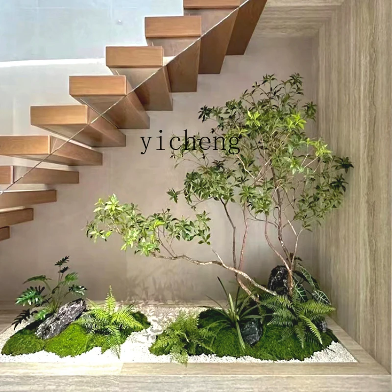 Zc Stairs Landscape Simulation Green Plant Landscape Combination Artificial Tree Plant Interior Decoration
Zc Stairs Landscape Simulation Green Plant Landscape Combination Artificial Tree Plant Interior Decoration