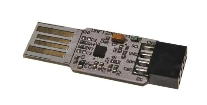 UMFT200XD-WE Breakout Module based on FT200XD USB to I2C Interface IC - Wire Ended connection
UMFT200XD-WE Breakout Module based on FT200XD USB to I2C Interface IC - Wire Ended connection