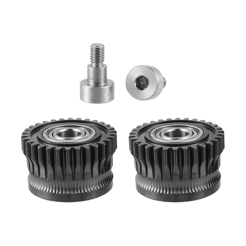 Top-Hardened Steel Extruder Gear For K1/K1C/Ender3 V3 Wear-Resistant Nano Coating Dual Gear
Top-Hardened Steel Extruder Gear For K1/K1C/Ender3 V3 Wear-Resistant Nano Coating Dual Gear