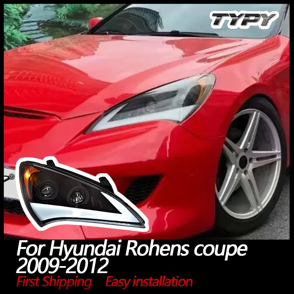 TYPY Car Headlights For Hyundai Rohens coupe 2009-2012 LED Car Lamps Daytime Running Lights Dynamic Turn Signals
TYPY Car Headlights For Hyundai Rohens coupe 2009-2012 LED Car Lamps Daytime Running Lights Dynamic Turn Signals