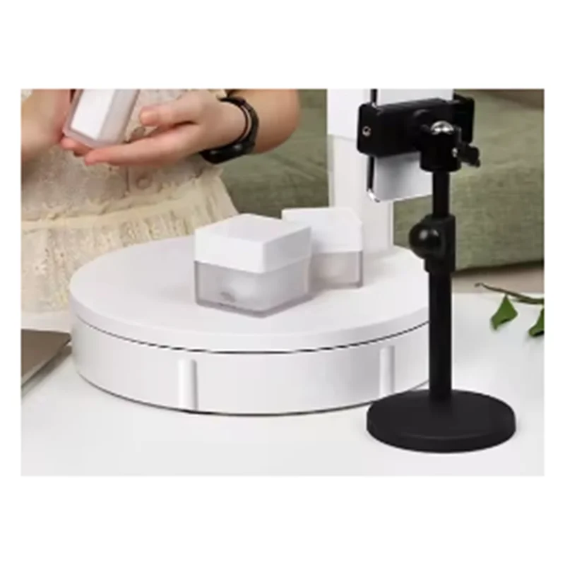 A93P Electric Rotating Display Stand With Remote For Live Sales/Photography Turntable, 360° Adjustable Speed& Angle
A93P Electric Rotating Display Stand With Remote For Live Sales/Photography Turntable, 360° Adjustable Speed& Angle