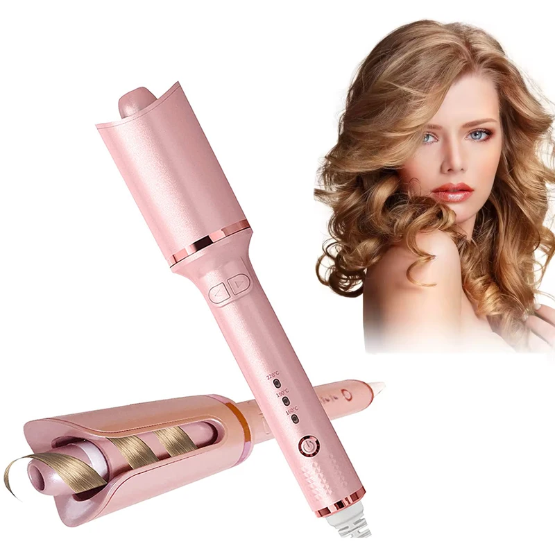 Portable High Quality 360 Rotating Curling Iron Ceramic Magic Automatic Spin Hair Curler Professional Curling Iron
Portable High Quality 360 Rotating Curling Iron Ceramic Magic Automatic Spin Hair Curler Professional Curling Iron