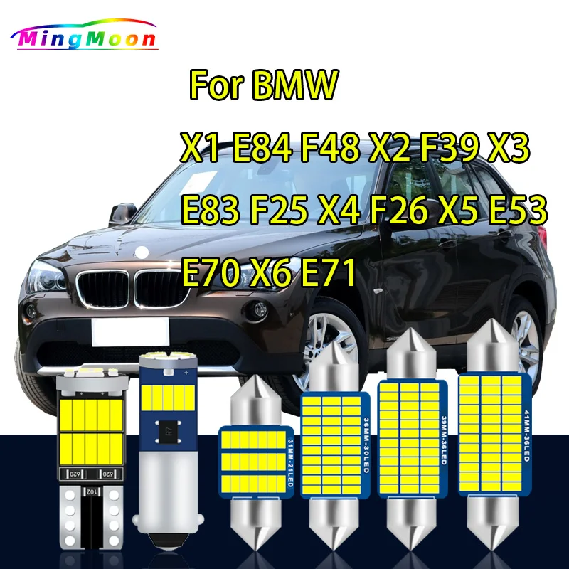 Canbus Внутреннее освещение для двери на крышу, солнцезащитный козырек, автомобильный комплект ламп для BMW X1 E84 F48 X2 F39 X3 E83 F25 X4 F26 X5 E53 E70 X6 E71
Canbus Внутреннее освещение для двери на крышу, солнцезащитный козырек, автомобильный комплект ламп для BMW X1 E84 F48 X2 F39 X3 E83 F25 X4 F26 X5 E53 E70 X6 E71