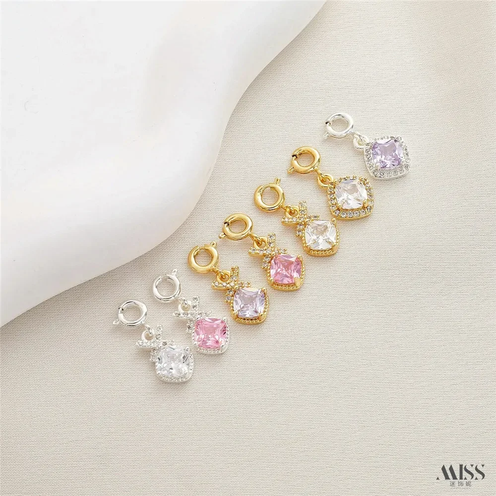 Universal Buckle X Sugar Cube Drip Pendant in 14K Gold Color 18K Plated Real Gold DIY Bracelet Necklace Ear Jewelry Accessories
Universal Buckle X Sugar Cube Drip Pendant in 14K Gold Color 18K Plated Real Gold DIY Bracelet Necklace Ear Jewelry Accessories