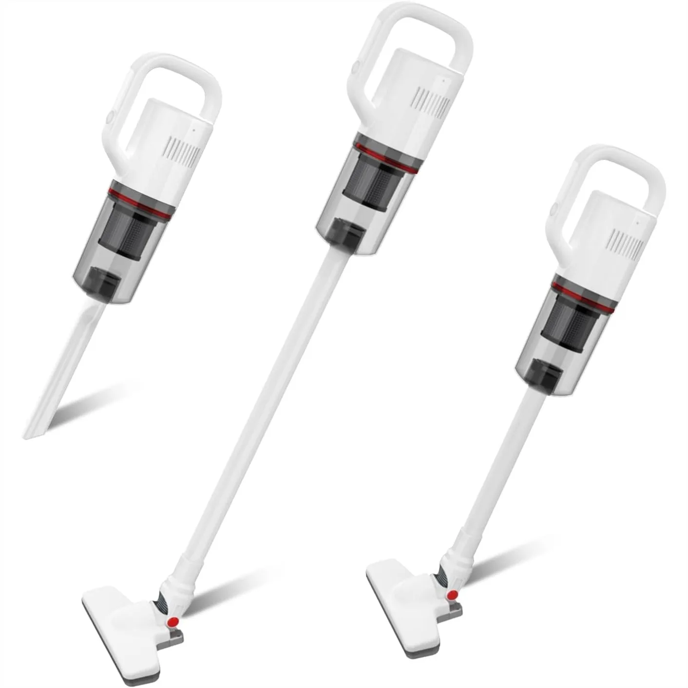 Cordless Vacuum Cleaner, Lightweight Stick Handheld for Pet Hair Hardwood Floors & Small Room Cleaning
Cordless Vacuum Cleaner, Lightweight Stick Handheld for Pet Hair Hardwood Floors & Small Room Cleaning