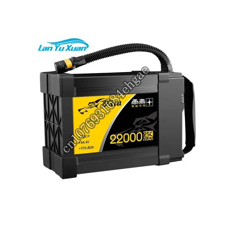 TATTU 22000mAh 44.4V 14S with AS150 plug LiPO Battery for agricultural spray frame parts Dr one
TATTU 22000mAh 44.4V 14S with AS150 plug LiPO Battery for agricultural spray frame parts Dr one