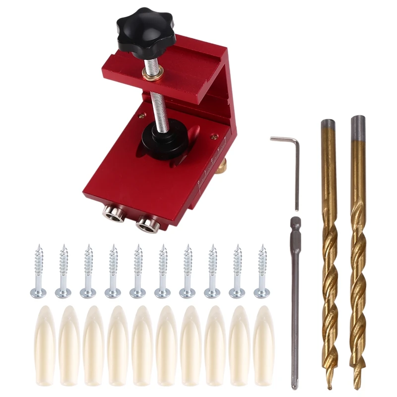 Woodworking Jig Pocket Hole Jig Clamp Pocket Hole Jig Jig Pocket Hole System Hole Opener Tool For Wood Red
Woodworking Jig Pocket Hole Jig Clamp Pocket Hole Jig Jig Pocket Hole System Hole Opener Tool For Wood Red