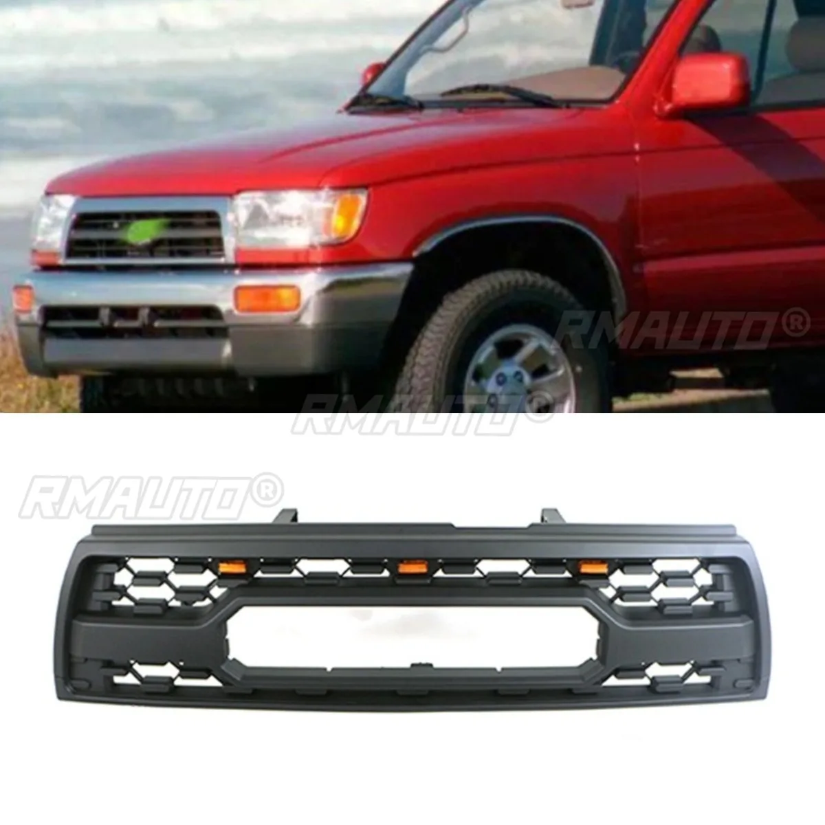 Car Front Bumper Grill Racing Grills Car Grille for Toyota 4Runner 1996-2002 Body Kit Car Accessories
Car Front Bumper Grill Racing Grills Car Grille for Toyota 4Runner 1996-2002 Body Kit Car Accessories