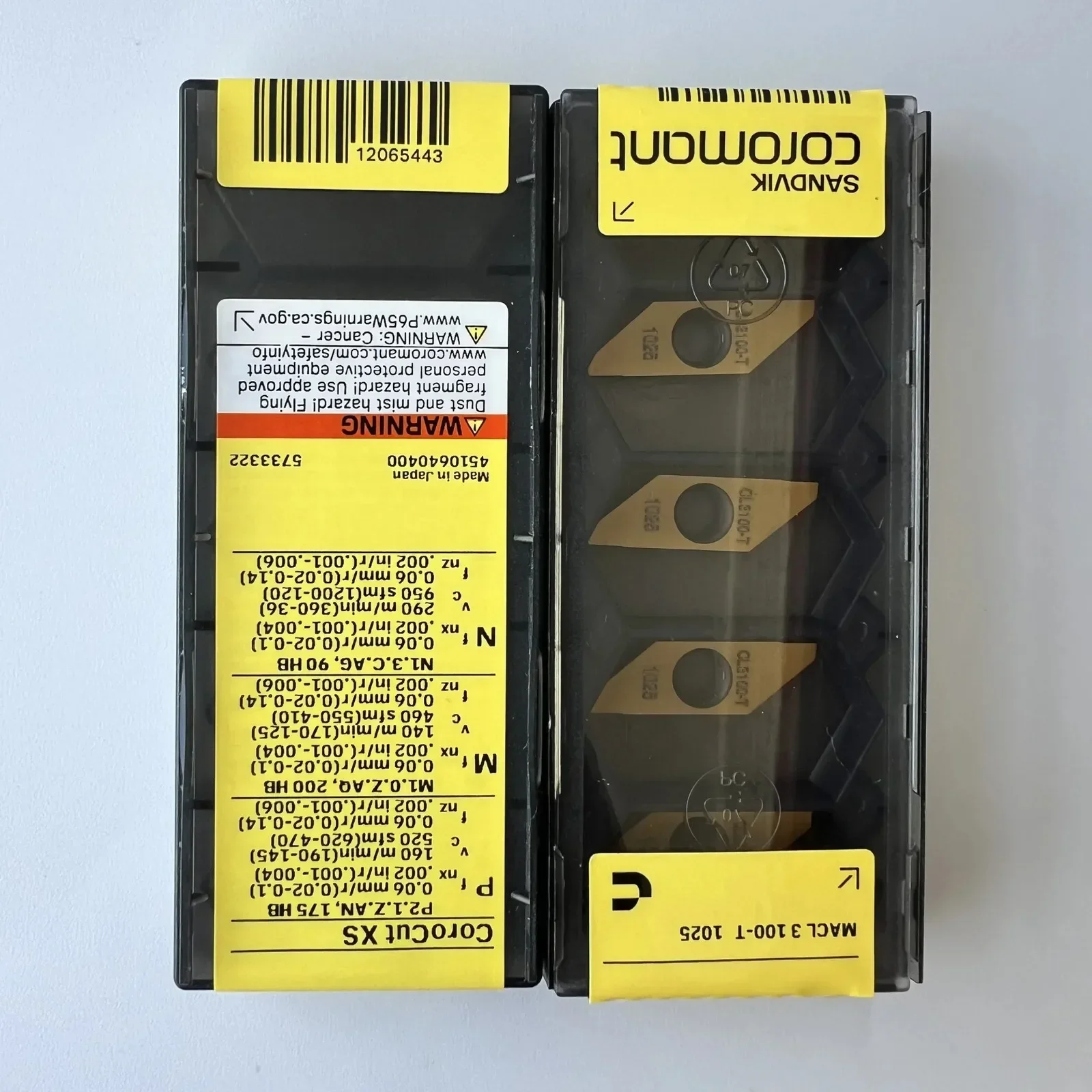 SANDVIK-Coromant / MACL3100-T 1025 / 5 Pcs
SANDVIK-Coromant / MACL3100-T 1025 / 5 Pcs